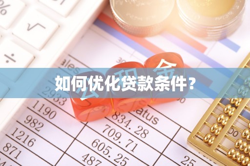 明港如何优化贷款条件？