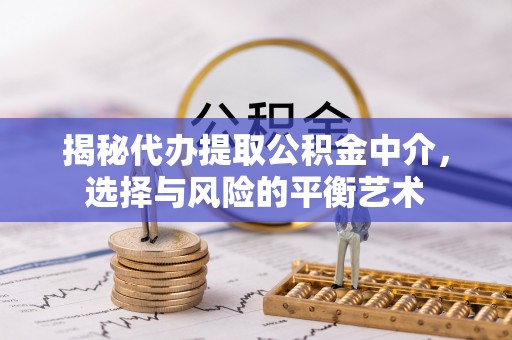 明港揭秘代办提取公积金中介，选择与风险的平衡艺术